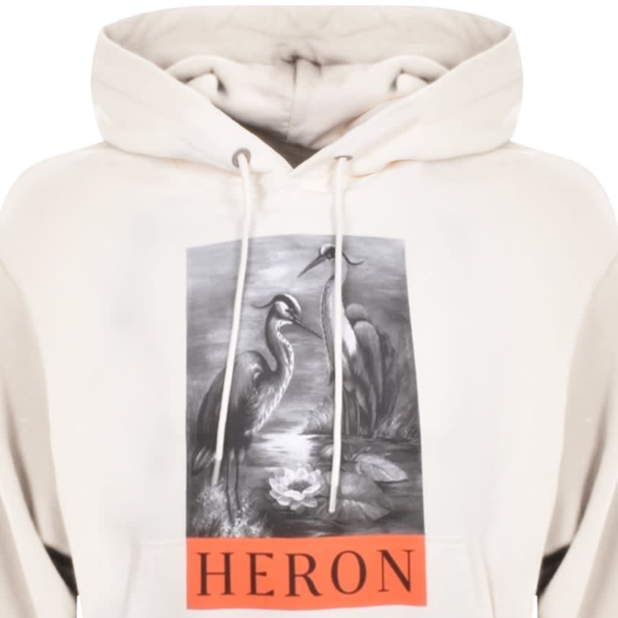 Heron preston swan hoodie top